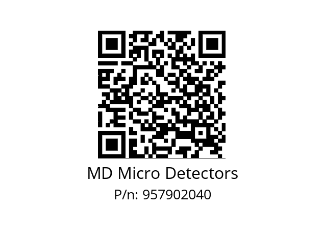   MD Micro Detectors 957902040