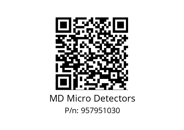   MD Micro Detectors 957951030