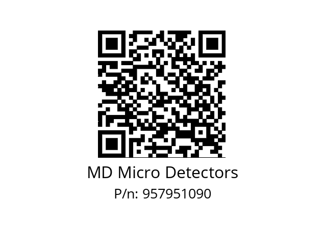   MD Micro Detectors 957951090