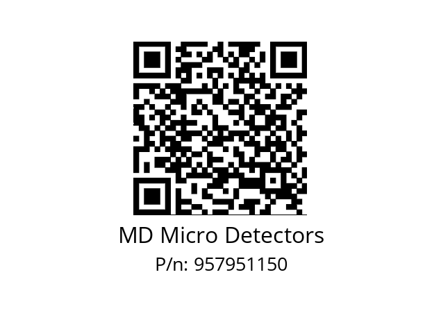   MD Micro Detectors 957951150