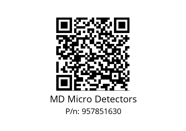   MD Micro Detectors 957851630