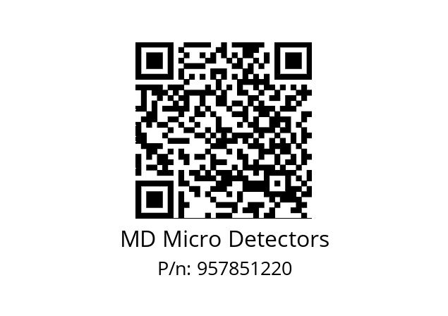   MD Micro Detectors 957851220