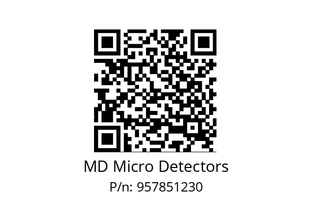   MD Micro Detectors 957851230