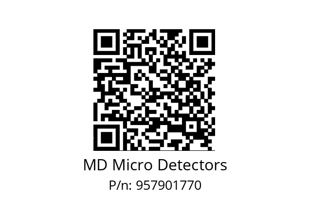   MD Micro Detectors 957901770