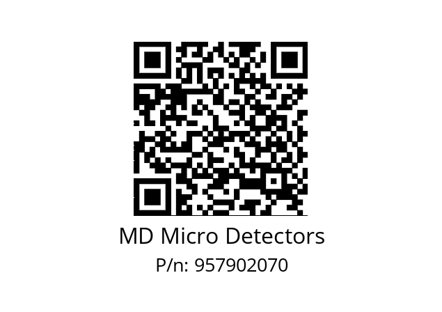   MD Micro Detectors 957902070