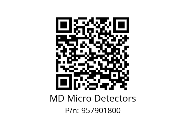   MD Micro Detectors 957901800