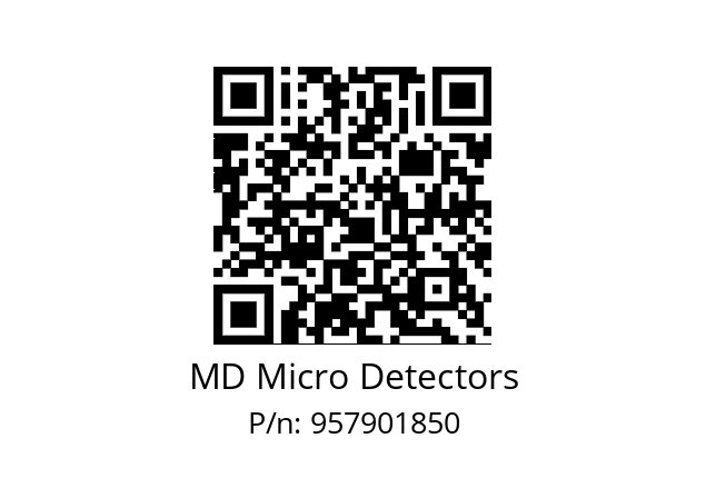   MD Micro Detectors 957901850