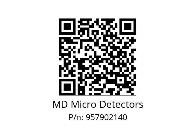   MD Micro Detectors 957902140