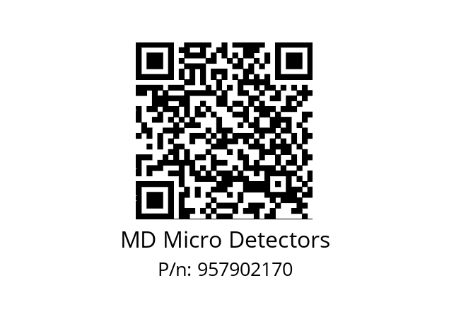   MD Micro Detectors 957902170