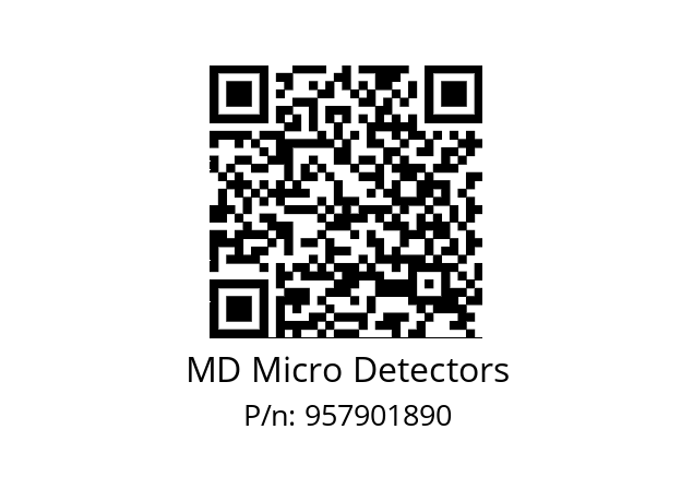   MD Micro Detectors 957901890