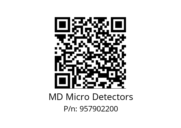   MD Micro Detectors 957902200