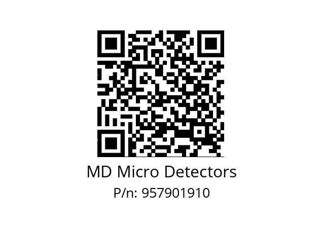   MD Micro Detectors 957901910