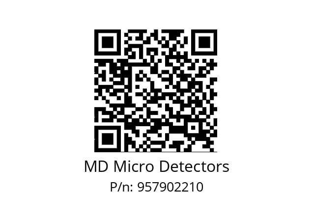   MD Micro Detectors 957902210