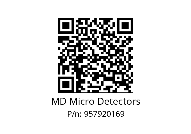   MD Micro Detectors 957920169