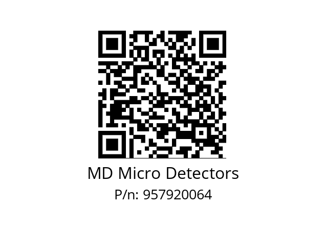   MD Micro Detectors 957920064