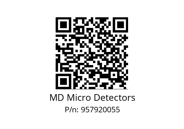   MD Micro Detectors 957920055