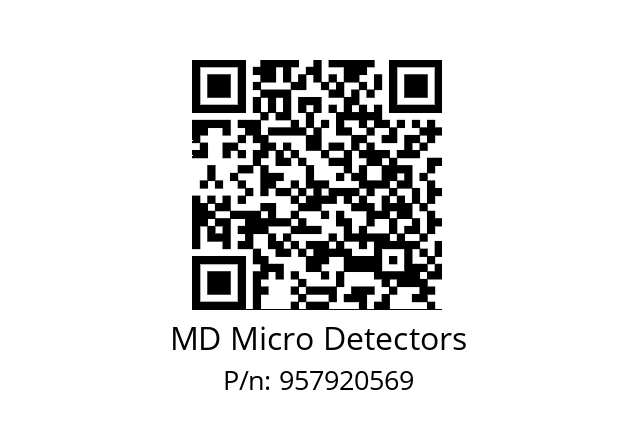   MD Micro Detectors 957920569