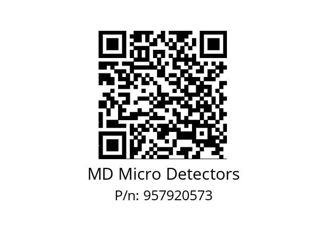   MD Micro Detectors 957920573