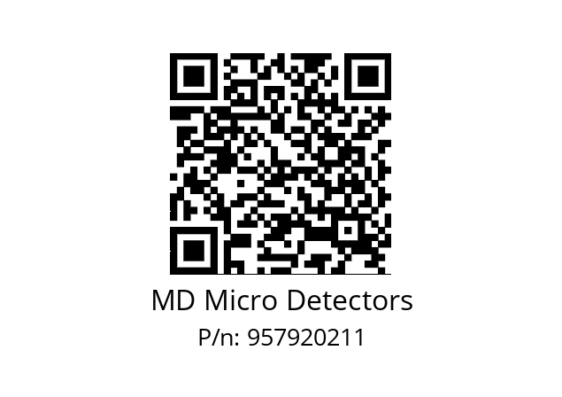   MD Micro Detectors 957920211