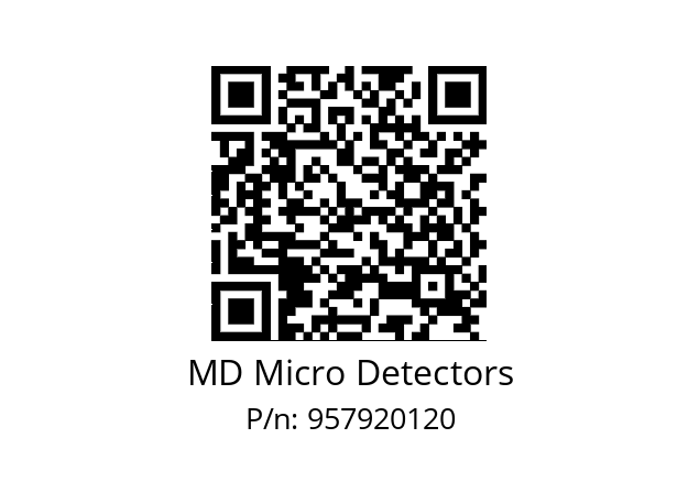   MD Micro Detectors 957920120