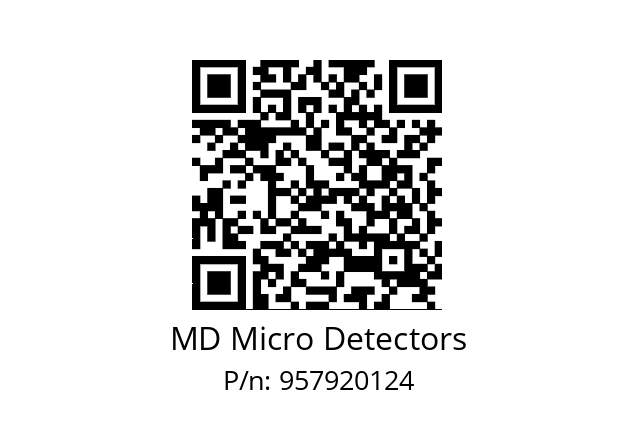   MD Micro Detectors 957920124