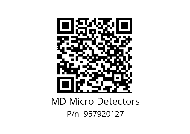   MD Micro Detectors 957920127