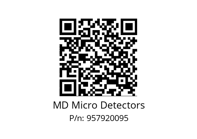   MD Micro Detectors 957920095