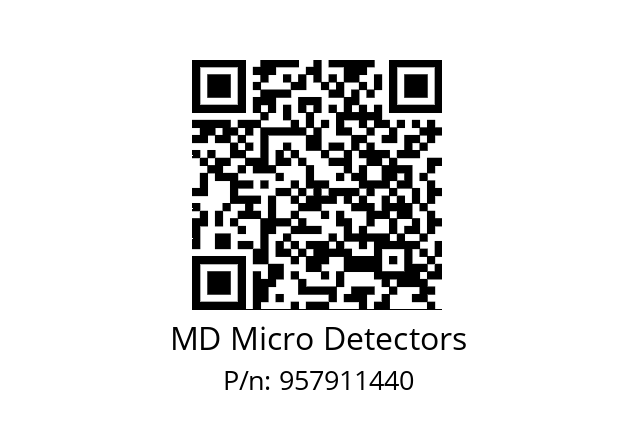   MD Micro Detectors 957911440