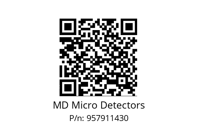   MD Micro Detectors 957911430