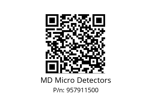   MD Micro Detectors 957911500