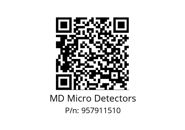   MD Micro Detectors 957911510