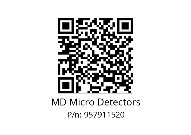   MD Micro Detectors 957911520