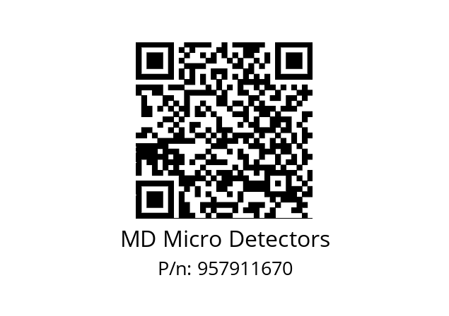   MD Micro Detectors 957911670