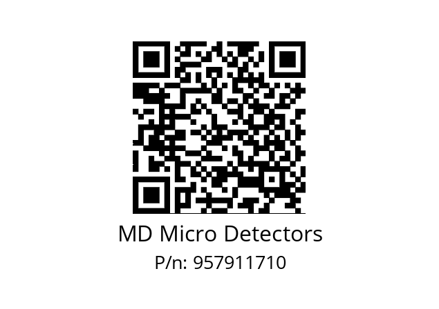   MD Micro Detectors 957911710