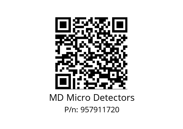   MD Micro Detectors 957911720