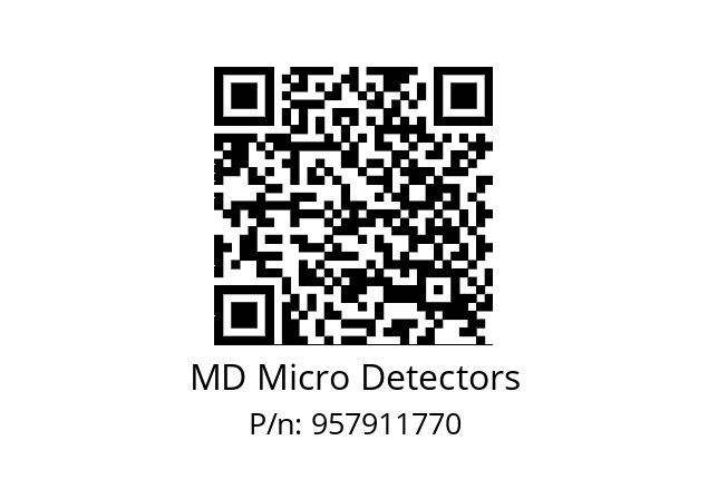   MD Micro Detectors 957911770