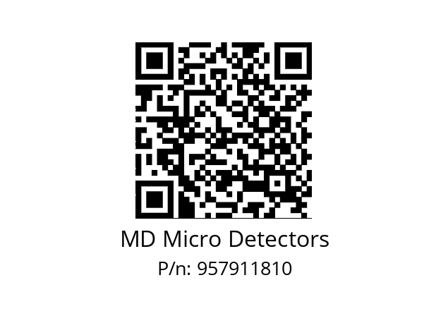   MD Micro Detectors 957911810