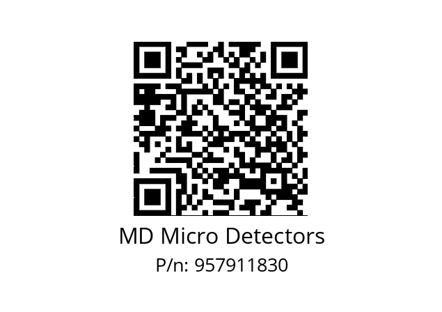   MD Micro Detectors 957911830