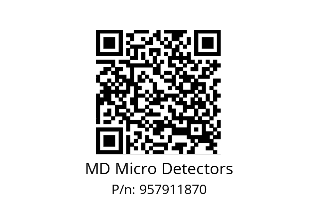   MD Micro Detectors 957911870