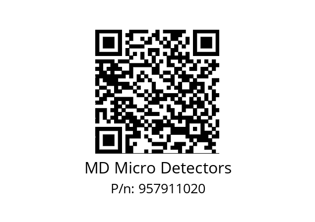   MD Micro Detectors 957911020