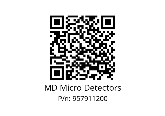   MD Micro Detectors 957911200