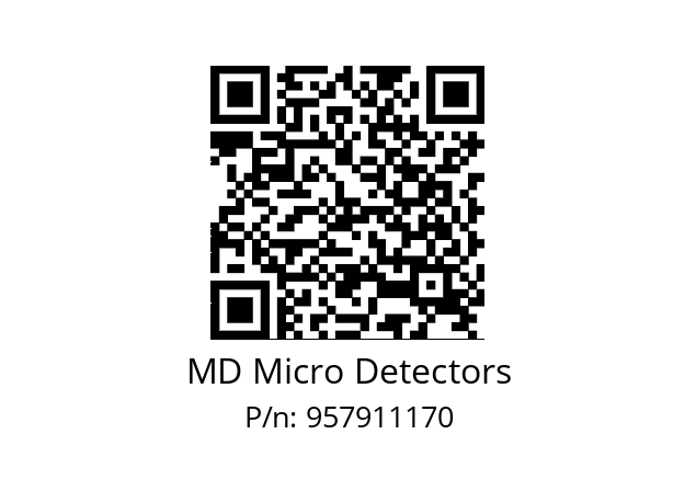   MD Micro Detectors 957911170