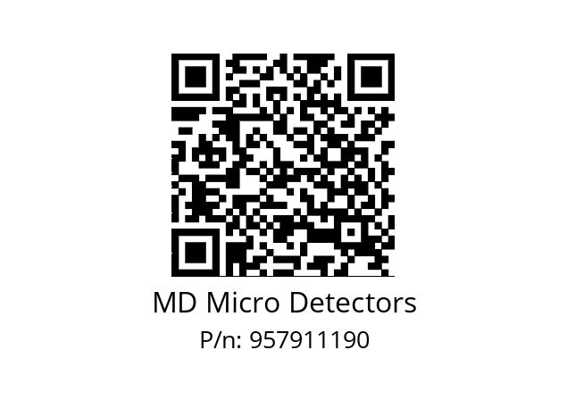   MD Micro Detectors 957911190