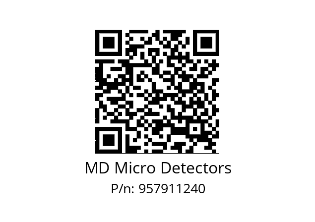   MD Micro Detectors 957911240