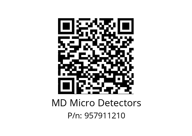   MD Micro Detectors 957911210