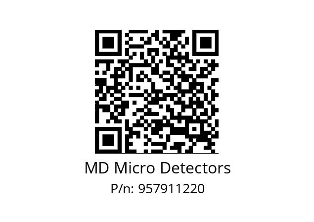   MD Micro Detectors 957911220