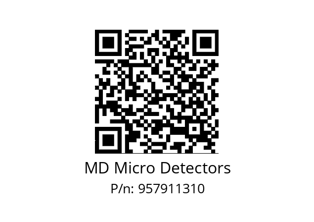   MD Micro Detectors 957911310