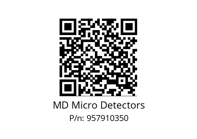   MD Micro Detectors 957910350