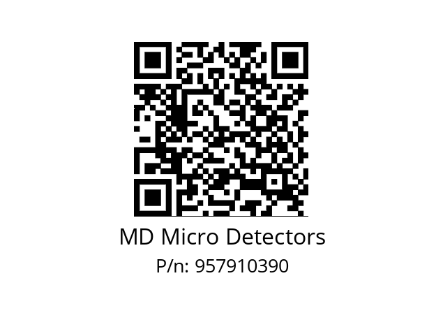   MD Micro Detectors 957910390