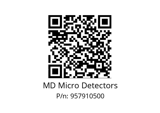   MD Micro Detectors 957910500